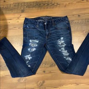 American Eagle Distressed Jegging - 10